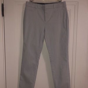 Banana Republic Sloan Curvy Fit Gray Textured Pant